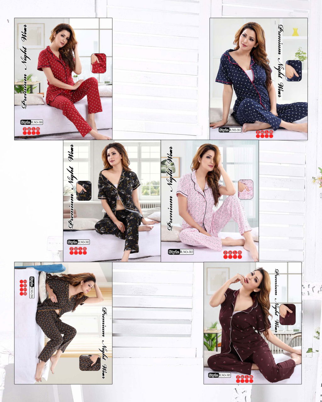Kavyansika 299 Night Dress Premium Hosiery Cotton Night Wear Fancy Collection